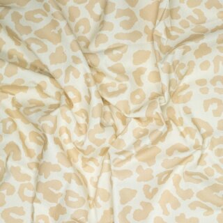 Woven co Ilja canvas leopard, beige, 50, 410118, 250g/m²