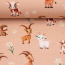 Alpenliebe by Mrs Mint design, Jersey, Almtiere rosa,...