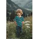 Alpenliebe by Mrs Mint design, Jersey, Almtiere petrol,...