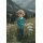 Alpenliebe by Mrs Mint design, Jersey, Almtiere petrol, 346747, 210g/m²