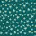 Alpenliebe by Mrs Mint design, Jersey, Edelweiß petrol, 345747, 210g/m²