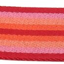 Gurtband, 4cm Sunset Sorbet, rosa/pink/bunt