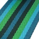 Gurtband, 4cm, Blue Pools, blau/grün