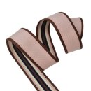 Gurtband, 4cm, Rosa Estate, rosa/marine/braun