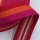 Gurtband, 4cm, Sunshine, rot/orange/magenta