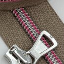 Reißverschluss Meterware mit 6,5 mm Silber metallic...
