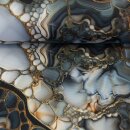 Flowing Bloom by Sarah Mariam, Oxford-Gewebe, Martindale >60.000, 527789, 210g/m²