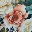 Flowing Bloom by Sarah Mariam, Oxford-Gewebe, Martindale >60.000, 503010, 210g/m²