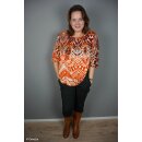 Iris, Viskosewebware Terracotta/beige, 996424, 150g/m²