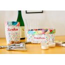 beschichtete Baumwolle mit bunten Tupfen, Alsfeld, 124010, 210g/m²
