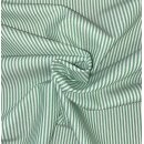 Jeans/Canvas mit schmalen Streifen, grün/weiß