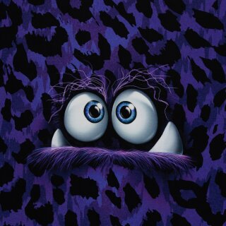 Monsta by Thorsten Berger, blau, Panel, Sweat ungerauht, 113255, 245g/m²