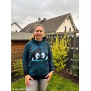 Monsta by Thorsten Berger, blau/petrol, Panel, Sweat ungerauht, 115750, 245g/m²