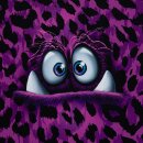 Monsta by Thorsten Berger, lila, Panel, Sweat ungerauht,...