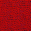 Canvas Abby, Baumwolle, Leo rot, 579637, 230g/m²
