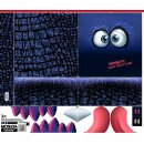 Monsta Pillows by Thorsten Berger, Kissen Panel, blau,...