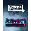 Monsta Pillows by Thorsten Berger, Kissen Panel, petrol, 510749, 250g/m²