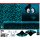 Monsta Pillows by Thorsten Berger, Kissen Panel, petrol, 510749, 250g/m²