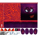 Monsta Pillows by Thorsten Berger, Kissen Panel,  lila,...