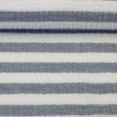 Double Gauze/Musselin mit Streifen, blau, 597010, Sonja, 135g/m²