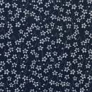 BW-Webware Floral Romance, kleine Blüten dklblau, 597597, 130g/m²