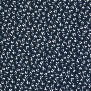 BW-Webware Floral Romance, kleine Blumen dklblau, 596597, 130g/m²