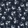BW-Webware Floral Romance, kleine Blumen dklblau, 596597, 130g/m²