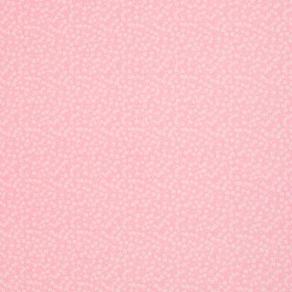 BW-Webware Floral Romance, kleine Blüten weiß/rosa, 597432, 130g/m²