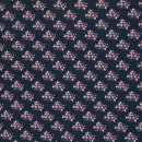 BW-Webware Floral Romance, kleine Blumen blau/rosa,...