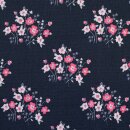 BW-Webware Floral Romance, kleine Blumen blau/rosa,...