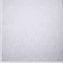 Fibre Mood, Woven Co Embroidery border, hellblau, FM310394 50, Rest 70cm