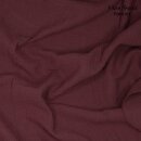 Fibre Mood Woven Cotton Slub Musselin, bordeaux,...
