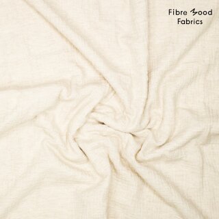 Fibre Mood Woven Cotton/li  Musselin, natur, FM791055, 150g/m²