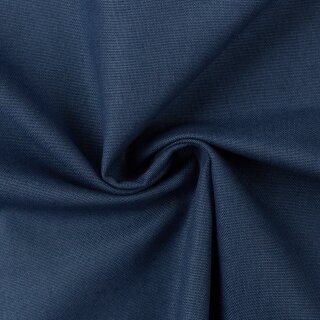 Baumwoll Canvas Calvin, jeansblau, 744, 230g/m²
