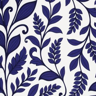 Simply Flowers by Lillesol und Pelle, blau, Viskosewebware, 225598, 135g/m²