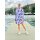 Simply Flowers by Lillesol und Pelle, blau, Viskosewebware, 225598, 135g/m²