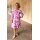 Simply Flowers by Lillesol und Pelle, pink, Viskosewebware, 225934, 135g/m²