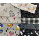 grosses Stoffreste Paket, Sweat gemustert, Panel, Hilco, Swafing, über 20 m, PS3
