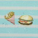Beach - Jersey by Christiane Zielinski, Pommes und Burger, 742262, 210g/m²