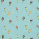 Beach - Jersey by Christiane Zielinski, Eis, türkis,...