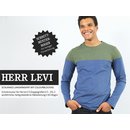 Herr Levi, Langarmshirt mit Colourblocking, Papierschnittmuster, Studio Schnittreif