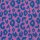 Brush & Wild by Cherry Picking, Kunstleder Leo, pink/blau, 670434, 500g/m²
