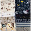 Stoffreste Paket, Jersey, viel Swafing, Lizenzen, Panele,...