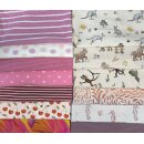 Stoffreste Paket, Jersey, Panels,  viel Swafing, knapp...