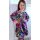 Malibou, Blumenmuster, Sweat ungerauht (French Terry), 720597, 245g/m²