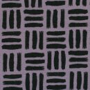 Modalsweat Wabi Grid by Bienvenido Colorido, flieder, 785642, 260g/m²