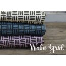 Modalsweat Wabi Grid by Bienvenido Colorido, flieder, 785642, 260g/m²