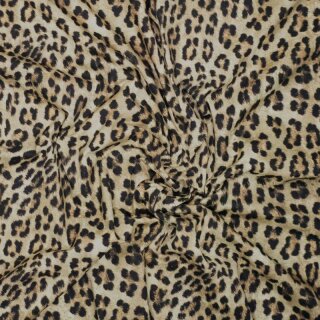 Woven co/ea leopard, braun/beige, 41014260, 250g/m²