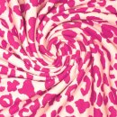 Heavy Sweat mit Leo-Print, Organic Cotton, natur/pink,...