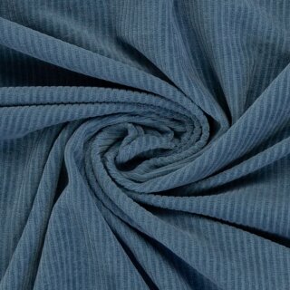 Juna HW 26/27, Nicki/Cord - Jersey, provincial blue, 258, 320g/m²